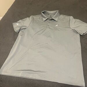 Gray Adidas Primegreen Golf Polo Shirt